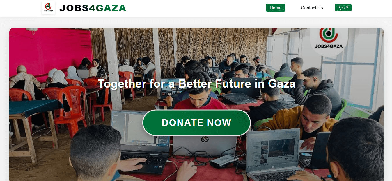 Jobs4Gaza – Empowering Gaza’s Future, One Opportunity at a Time